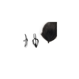 Plug interchangeable aluminium avec queue noire souple 